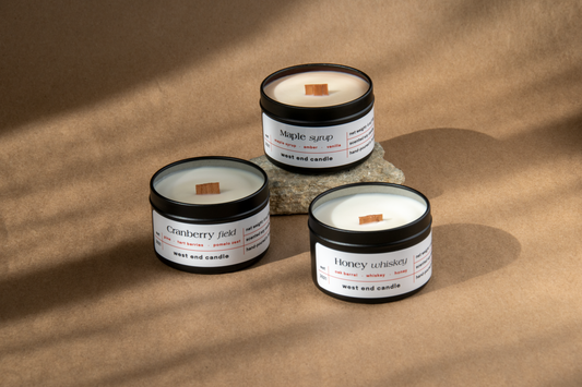 Canada Hey scented candles 4oz | Set of 3